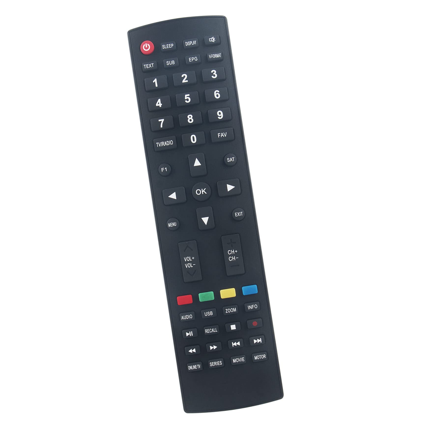 VINABTY Replace Infrared IR Remote Control Fit for i STAR tv A9700 A2400 A2500 A8000 A1600 A1700 A65000 A8500 A8900 A9000 A9500