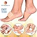 OrthoDoc's Gel Arch Support Brace for Flat Feet Men Women - Plantar Fasciitis Sleeve Pair - Planters Fasciitis Massager - Foot Compression Wrap - Aids High Arch, Fallen Arch, Foot Heel Pain (Fits All)