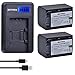 Batmax 2 Packs 2500mAh NP-FV70 NP FV70 NPFV70 Batteries&LCD USB Charger for Sony NP-FV50 FV30 HDR-CX230 HDR-CX150E HDR-CX170 CX300 Z1 and More
