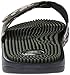 adidas Men's Adissage Grip Slides Sandal, Dark Grey/Base Green/Light Brown, 9