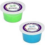 Humactive Hand Therapy Putty, Set of 2 - 4 Ounce, Medium / Firm (Green / Blue)