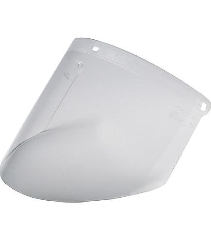 3M™ Clear Polycarbonate Faceshield, WP96, 82701, molded : Amazon