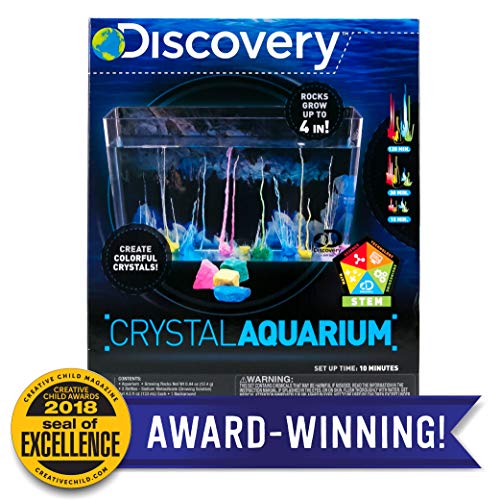 Discovery Crystal Growing Aquarium by Horizon Group USA, Great DIY STEM
