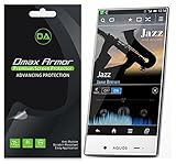 [6-Pack] Dmax Armor- Sharp Aquos Crystal Screen Protector Anti-Bubble High Definition Clear Shield - Lifetime Replacements Warranty- Retail Packaging