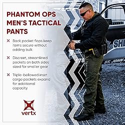 Vertx Phantom OPS Mens Tactical Pants Cargo Utility