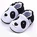 Lidiano Infant/Toddler Baby Non Slip Rubber Soft Sole Cartoon Walking Slip on Shoes for Home/Outdoors (5 M US Toddler, Panda)