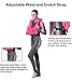 Rrtizan Snorkel Vest, Adults Portable Inflatable Swim Vest Jackets for Snorkeling Swimming Diving Safety(Pink)