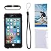 Waterproof Case for iPhone 6 Plus, Merit IP68 Protection Rating Waterproof Snow-proof Shockproof and Dirt-poof Protective Case for iPhone 6 plus/6s plus 5.5 inch (Black)