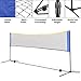 femor Portable Badminton Tennis Net - 13 ft Net for Soccer Tennis, Kids Volleyball, Beach Ball - Sports Net with Poles & Carrying Bag for Indoor, Outdoor, Beach, Backyard