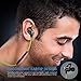 Wireless Headphones, Bluetooth Earbuds, ATGOIN Lightweight Bluetooth Earbuds, Sweatproof Stereo Wireless Earphones Noise Cancelling Wireless Earbuds Fit for Gym Sports with Built-in Mic