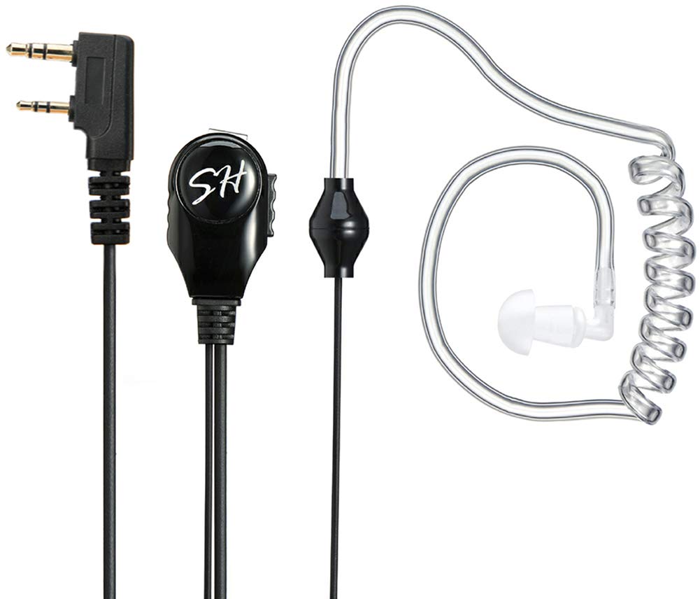 Sinhin Two Way Radio Earpiece with Mic Covert Acoustic