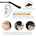 L-HYDRONE Glasses Strap Holder 6-Pack Outdoor Sport Anti-Slip Eyewear Retainer Ears Will Not Be Hurt Soft Silicone Glasses (Black)