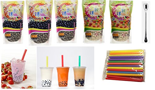 Wufuyuan - black tapioca pearl 8.8 oz (3 bag) + wufuyua…