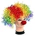 Red Circus Clown Nose Halloween Christmas Costume Party/Magic Dress 25pcs