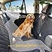 Vailge Dog Seat Cover for Back Seat, 100% Waterproof Dog Car Seat Covers with Mesh Window, Scratch Proof Nonslip Dog Car Hammock, Car Seat Covers for Dogs, Dog Backseat Cover for Cars SUV - Standard