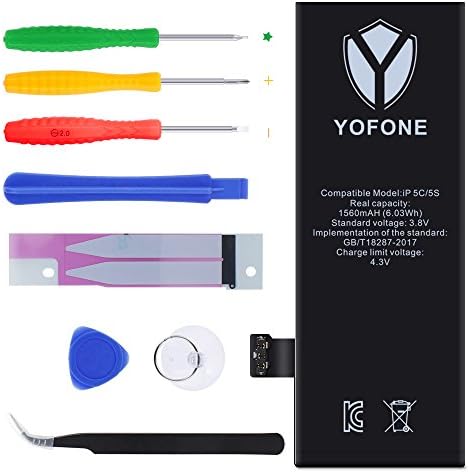Replacement Battery for iPhone 5s/5c 4.0 Inch with Complete Repair Tool Kits