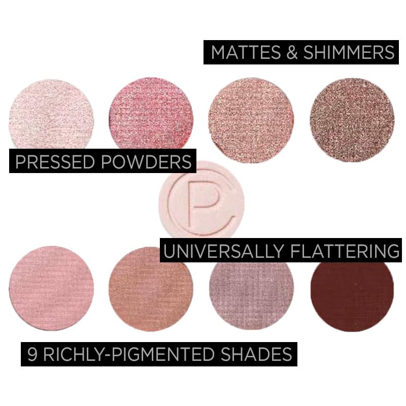 Mua Pure Cosmetics Makeup Eyeshadow Palette, Buff (Rose Shades ...