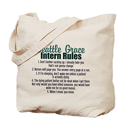 CafePress Natural Canvas Tote Bag - Reusable Shopping Bag, Nursing Instructor & Custom Designs - View #8