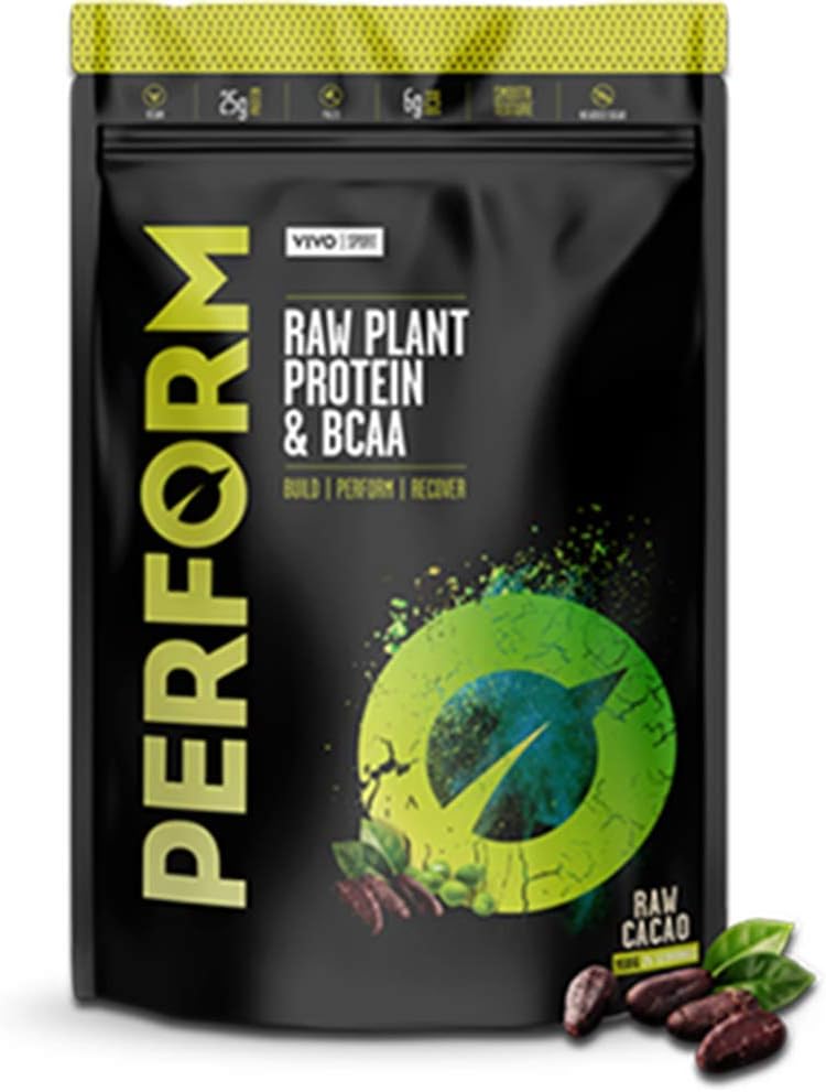 Vivo life Perform Plant Protein Powder, 988 g (Pack of 1)