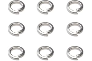 IMScrews M8 304 Stainless Steel Spring Lock Washers Pack of 100