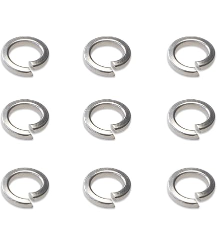 Lot De Rondelles à Ressort (rondelles Grower) DIN127 En Inox 316 - Divers Diamètres