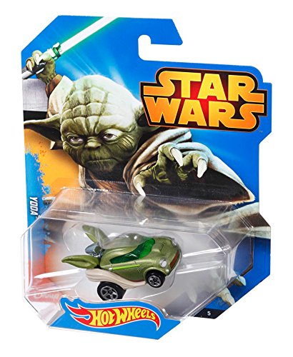 Hot Wheels Star Wars Character Car, Yoda