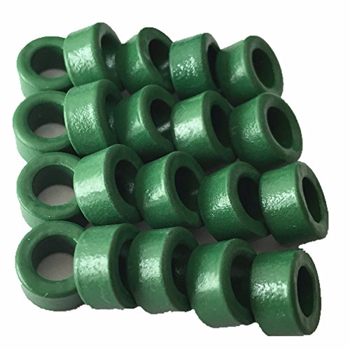 50ea 10X6X5mm small toroidal power inductor ferrite ring wire cable EMI filter ferrite bead MnZnPC40