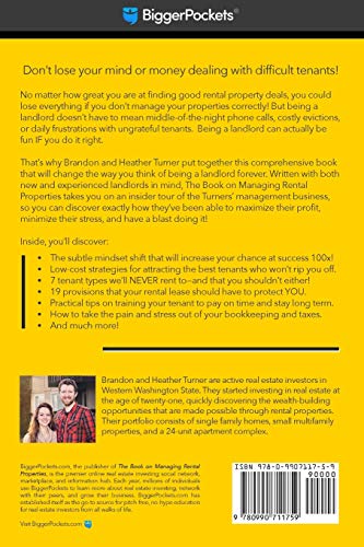 The Book on Managing Rental Properties: A Proven System for Finding, Screening, and Managing Tenants with Fewer Headaches and Maximum Profits (BiggerPockets Rental Kit, 3) - Image 3