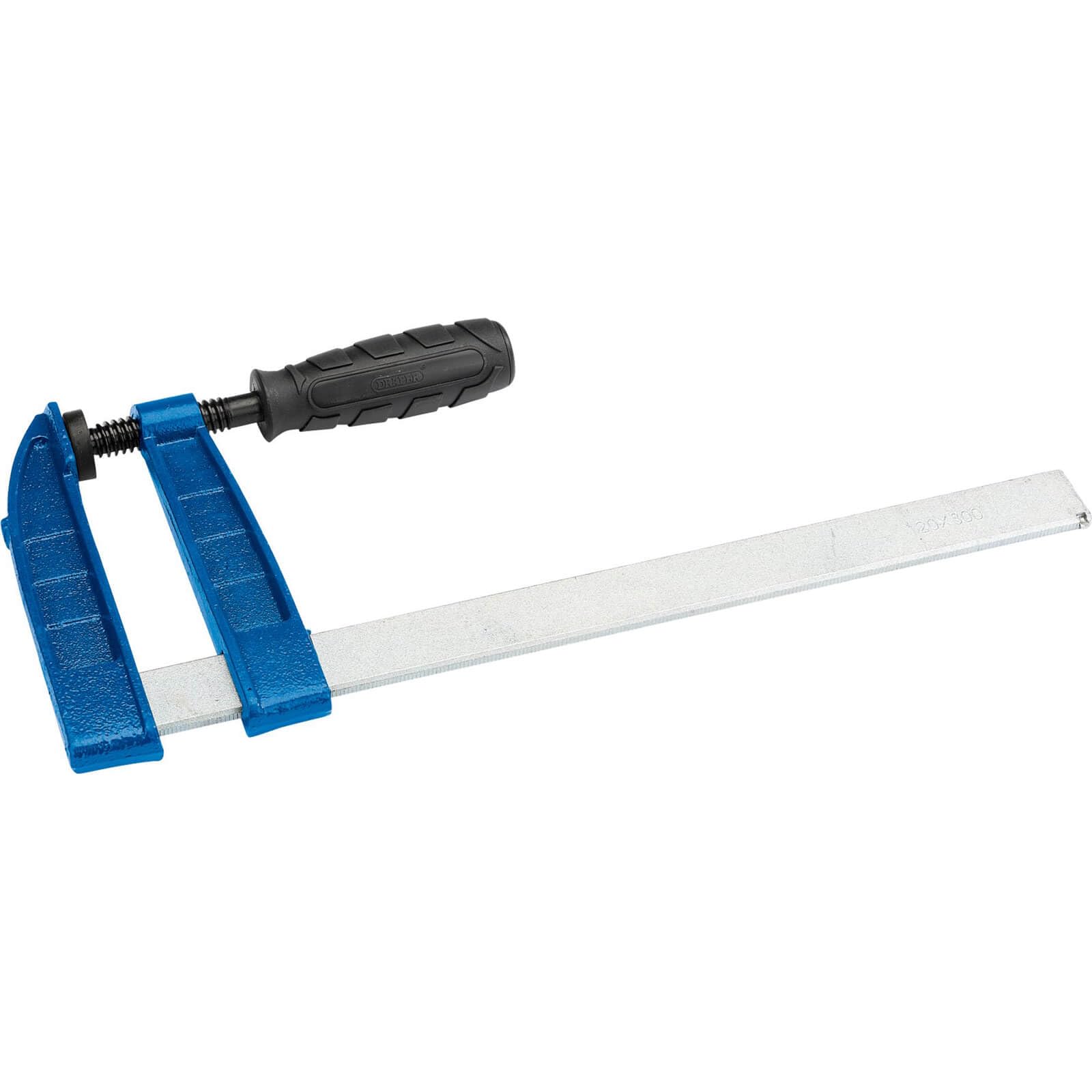 Draper 25365 Quick Action Clamp, 300mm x 120mm, Blue
