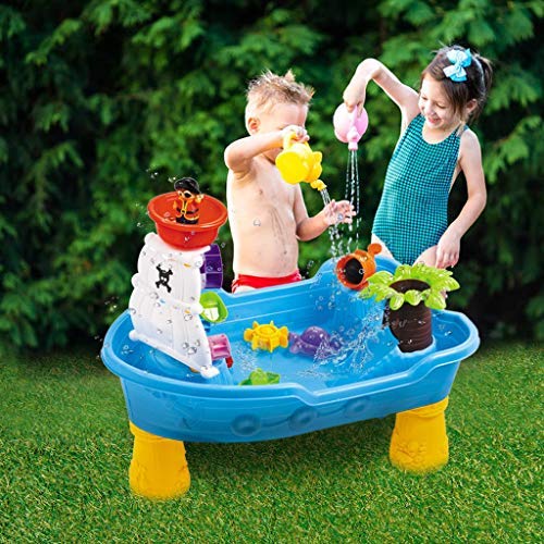 N/C Rain Splashes on Pond Water Meter Children's Water Games Table