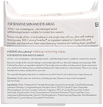 aveeno ultra calming wipes