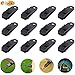 12pcs Tarp Clips, Heavy Duty Lock Grip Clamps Thumb Screw Tent Clip Awning Clamp Set Trap Clips Jaw Tent Snaps Tarps Canopies and Covers Locking Clamp Design for Outdoors Camping Farming Garden Tarps
