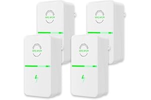 EPTCHN Electricity Saving Box, Pro Power Saver 2025 New Stop Watt Energy Saving Device, Electricity Saving Box Power Energy Savers Box Us Plug 90v-250v 30kw, Electric Saving Box (4 Pack)
