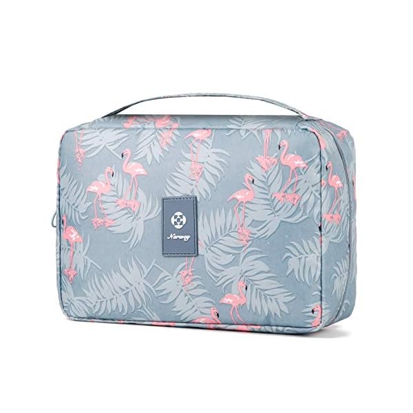 Narwey Hanging Toiletry Bag for Women Travel Makeup Bag Organizer Toiletries Bag for Cosmetics Essentials Accessories…
