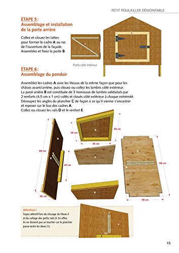 Amazonfr Construire Un Poulailler 12 Modèles à Réaliser Soi Même