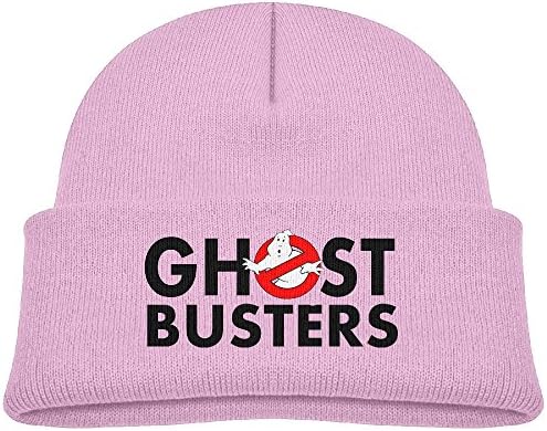Ghost Busters Logo Youth Boys Girls Knitted Beanie Cap Skull Hat Pink By OSTWEAR