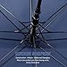BAGAIL Golf Umbrella 68/62/58 Inch Large Oversize Double Canopy Vented Automatic Open Stick Umbrellas for Men and Women(Navy,62 inch)