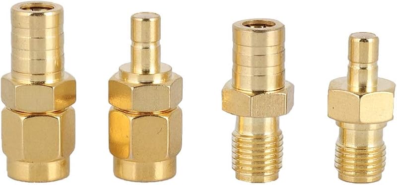 Yosoo Health Gear 4pc DAB Car Radio Antenna Adapter SMB SMA Male Female RF