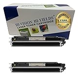 HI-VISION HI-YIELDS Compatible Toner Cartridge Replacement for Hewlett-Packard (HP) 126A CE310A (2 Black, 2-Pack)