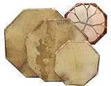 Shaman drum 8-corners with goat skin, Frame