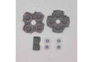 KOCAK GOLD Conductive Pads Replacement for PS5 Controller BDM-010 Silicone Rubber Button Conductive Pads