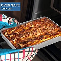 P&P CHEF Baking Pan with Airtight Lid, Stainless