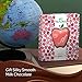 DOVE Valentine's Day Milk Chocolate Candy Solid Heart Teacher's Gift 4-Ounce (Pack of 6)