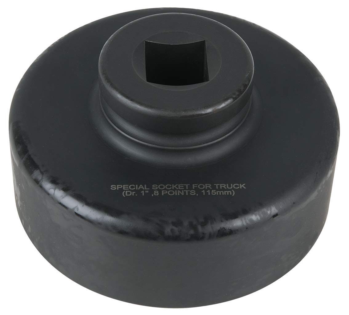 KS Tools 460.3325 1" Axle Nut Wrench, Octagonal, Short, 115 mm