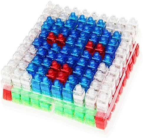 Midafon 200 Pieces Bright LED Finger Flashlights Lamps Light Up Toys Party Favors Supplies (Assorted Color) Glow Toys Party Pack