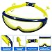 MOTOEYE Kids Swim Goggles Pack of 3,Swimming Glasses for Children and Early Teens,Boys and Girls from 3 to 15 Years Old,with Anti-Fog UV Protection Lenses,No Leak Waterproof Design
