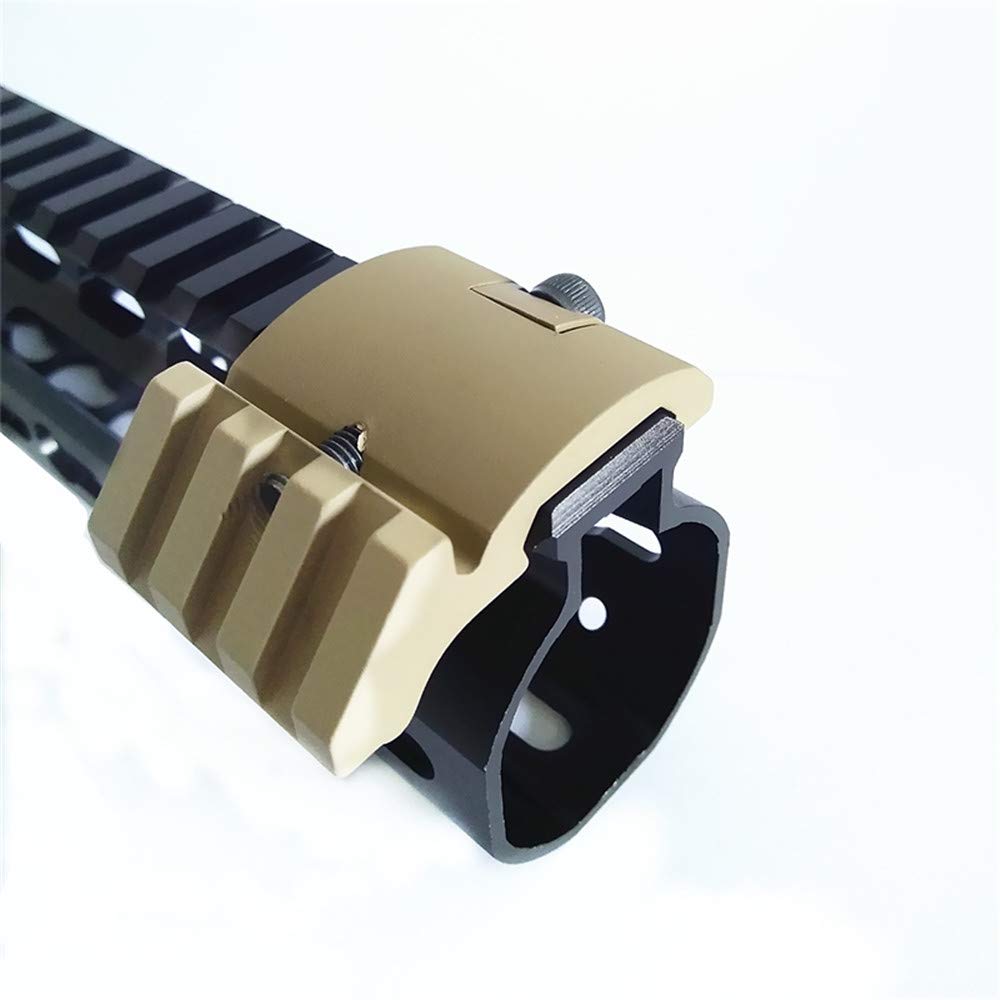 HWZ 2017 Ultra Low Profile Offset Picatinny Mount 45 Degree 20mm Side Black for Red Dot, Mangifiers, Flashlights TAN