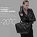 Harrms Best Luxury touchscreen Italian Nappa Genuine Leather Gloves for women's Texting Driving Cashmere Lining