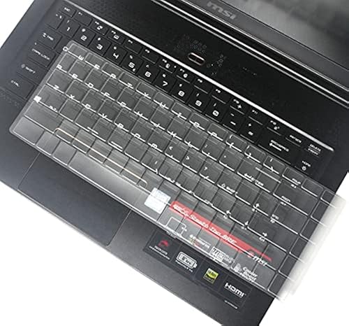 Keyboard Cover for MSI GS65 GF63 Stealth Thin Gaming Laptop