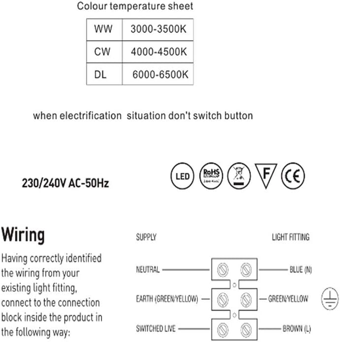 LED Emergency + Microwave Sensor Gear Tray 16W Replacement for 2D 28W Bulkhead Switchable Colour Output LEDBRITE - Image 5